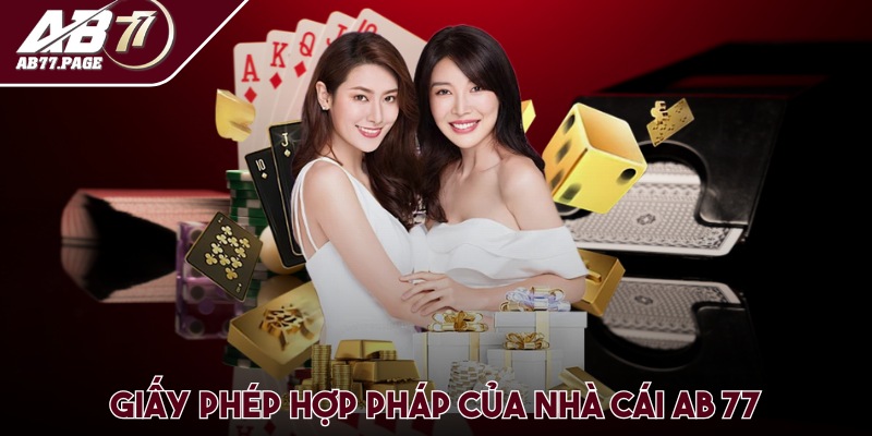 Giấy phép hợp pháp của nhà cái AB 77